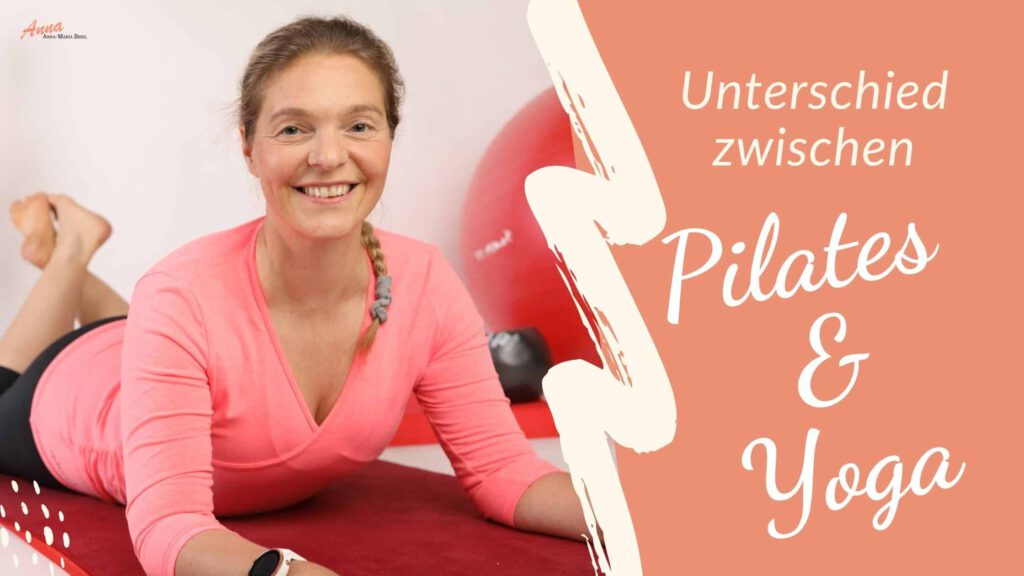 Blogbanner Unterschied zwischen Pilates und Yoga