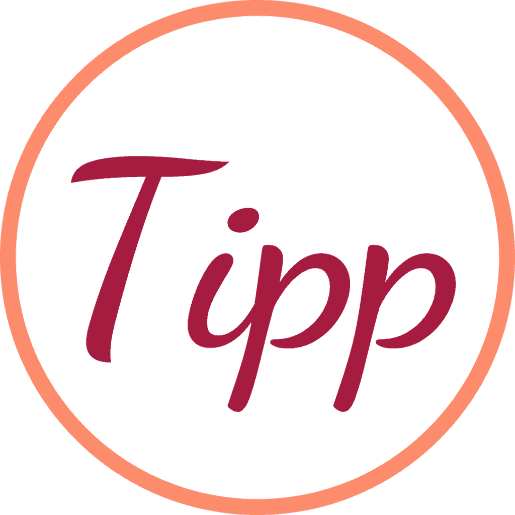 Bildhinweis Tipps