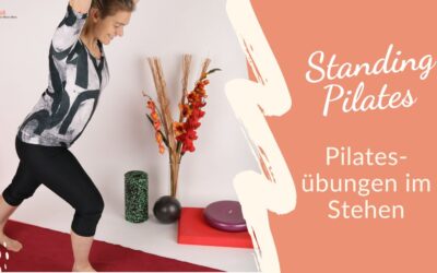 Pilatesübungen im Stehen