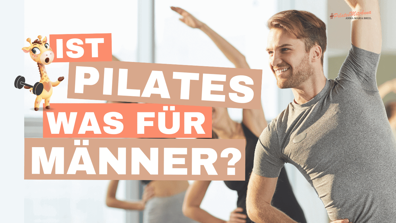 Titelbild "Ist Pilates was für Männer" Mann der eine Seitbeuge macht