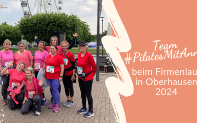 Team #PilatesMitAnna beim Firmenlauf Oberhausen 2024