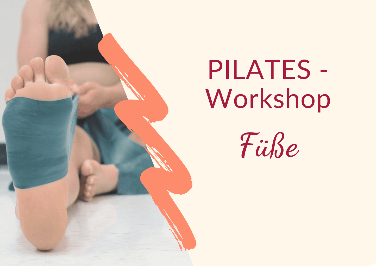 Woo Produktbild Pilates-Workshop Füsse